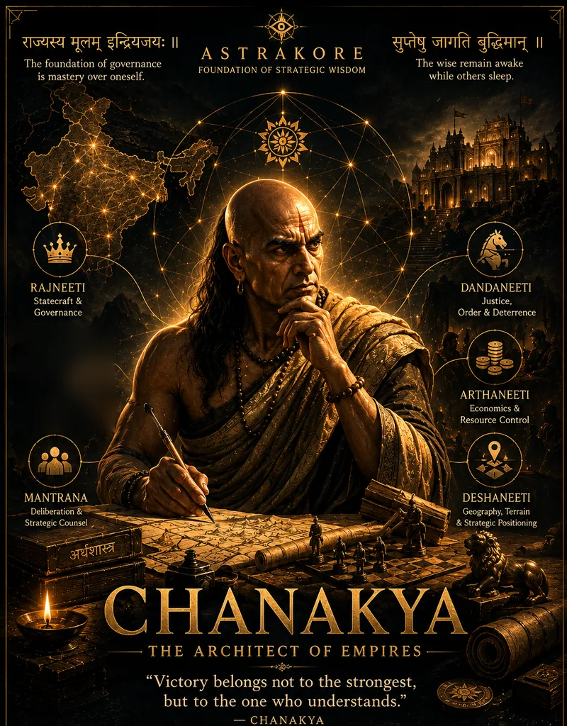 Illustration of Chanakya